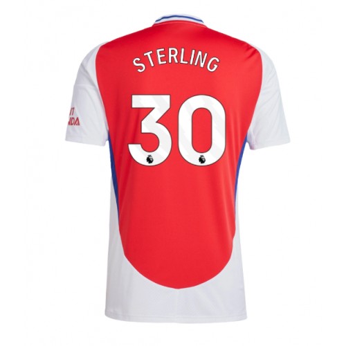 Pánský Fotbalový dres Arsenal Raheem Sterling #30 2024-25 Domácí Krátký Rukáv